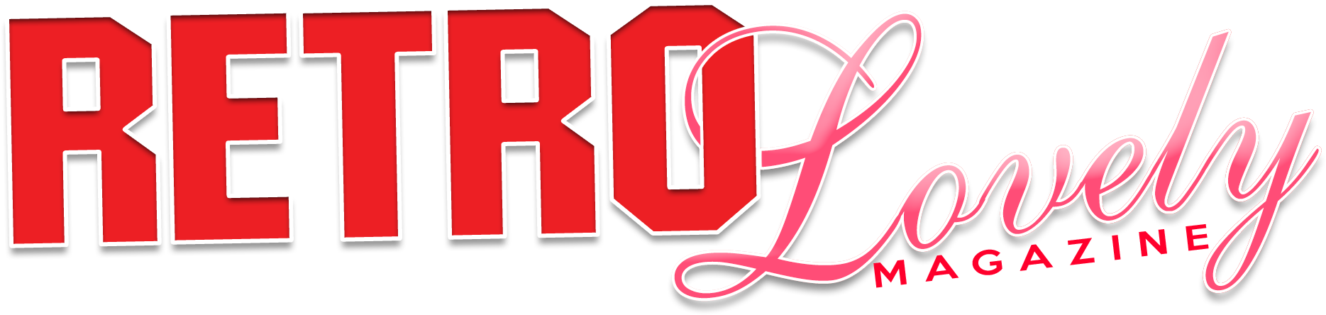 Retro Lovely Magazine Clipart (1900x482), Png Download