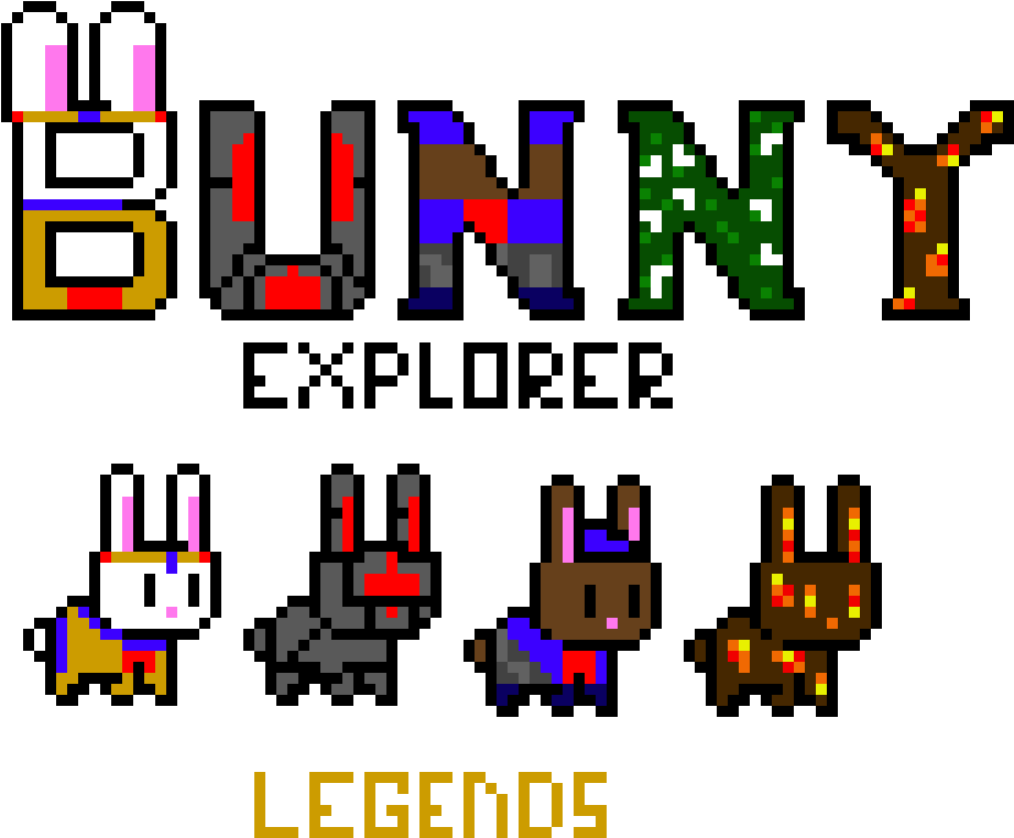 Bunny Explorer Legends Clipart (1000x840), Png Download
