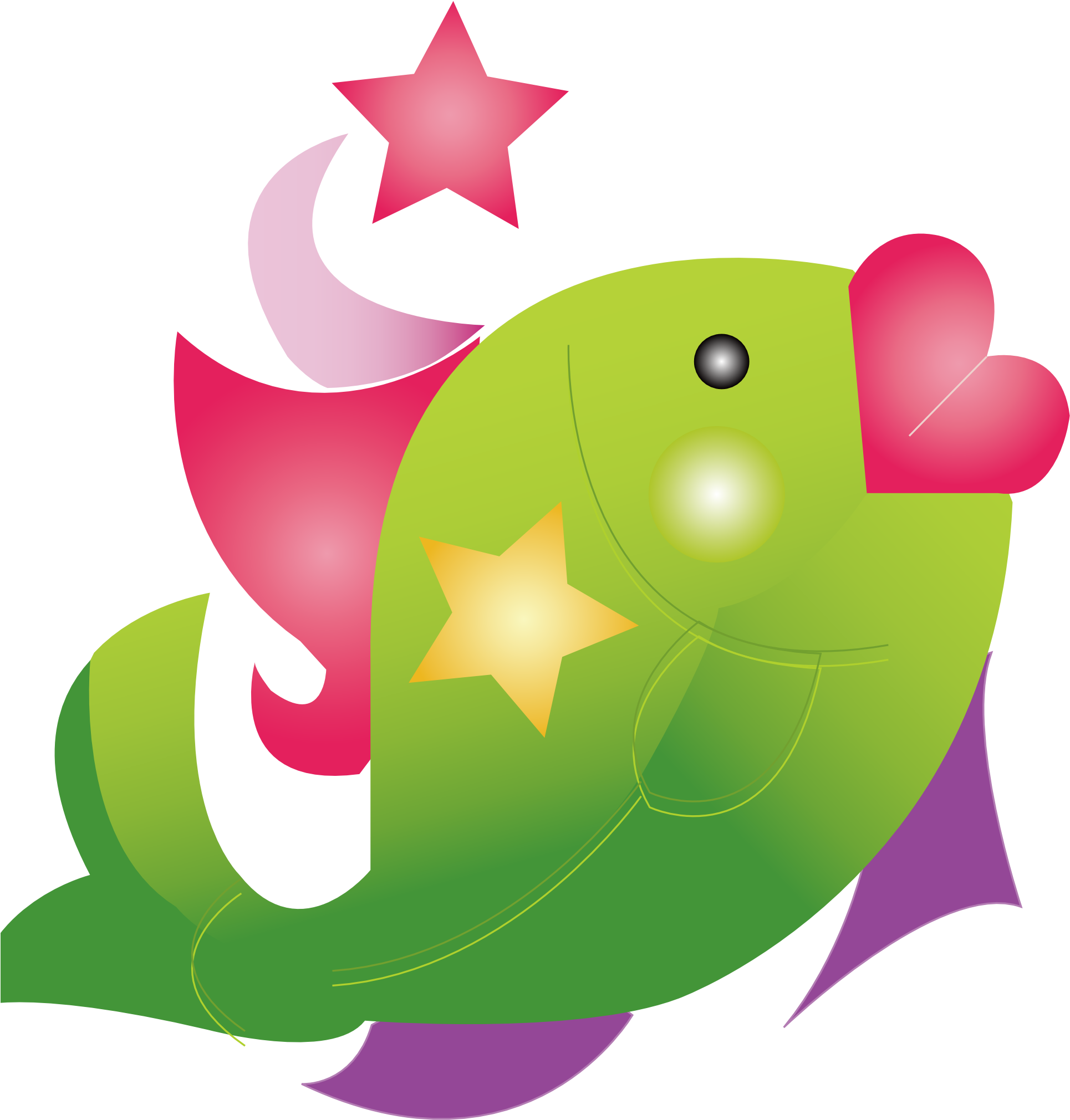 Jellyfish 1969px 227 Clipart (999x1413), Png Download