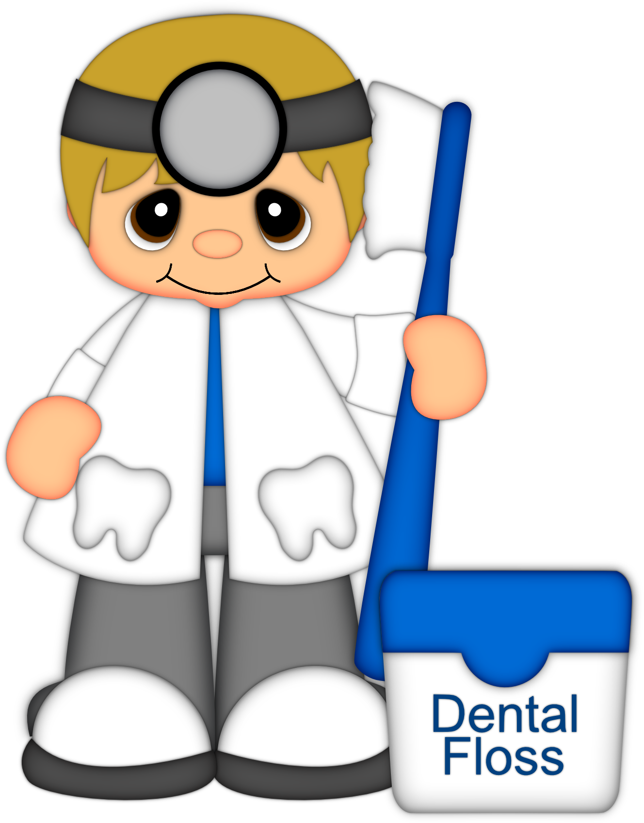 Floss Clipart - Png Download (1400x1800), Png Download