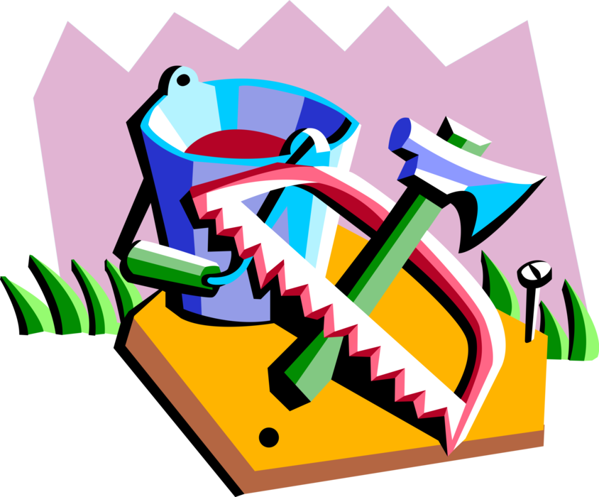Bow Saw Graphic Png Clipart (844x700), Png Download