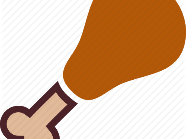 Chicken Clipart Chicken Drumstick - Png Download (640x480), Png Download