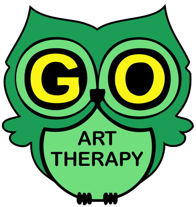 Green Owl Art Therapy Logo Clipart (632x669), Png Download