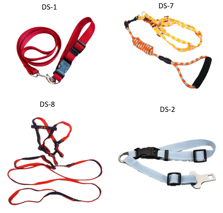 Pet Safety Belts Rubber Tie Down Leash Dog Collar Clipart (913x880), Png Download