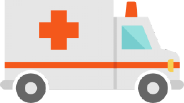 Ambulance Clipart Hospital Transport - Png Download (640x480), Png Download