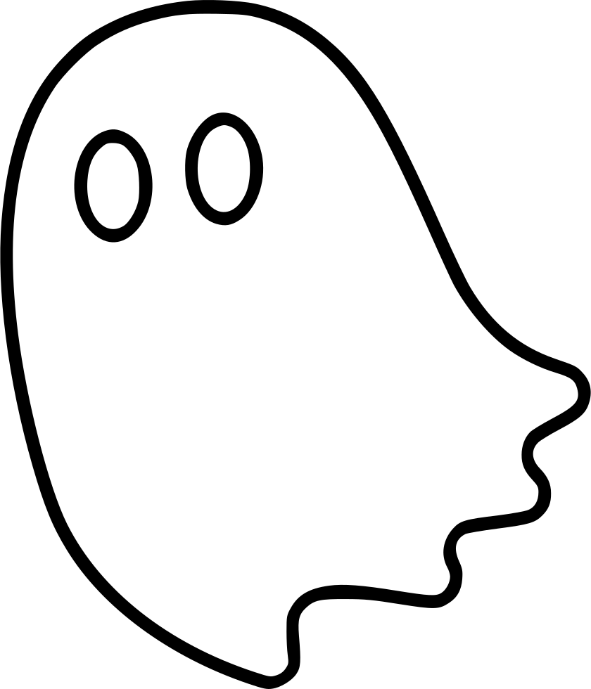 Ghost Comments Clipart (840x980), Png Download
