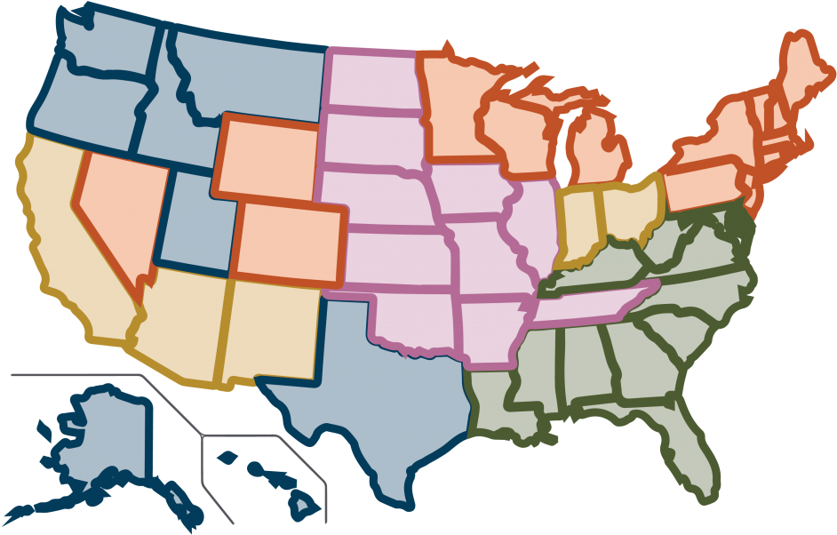 Noble Marketing Group United States Clipart (1024x791), Png Download