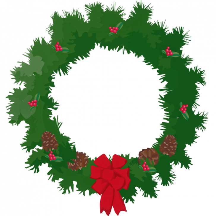 Wreath Clipart Free Download - Png Download (728x728), Png Download