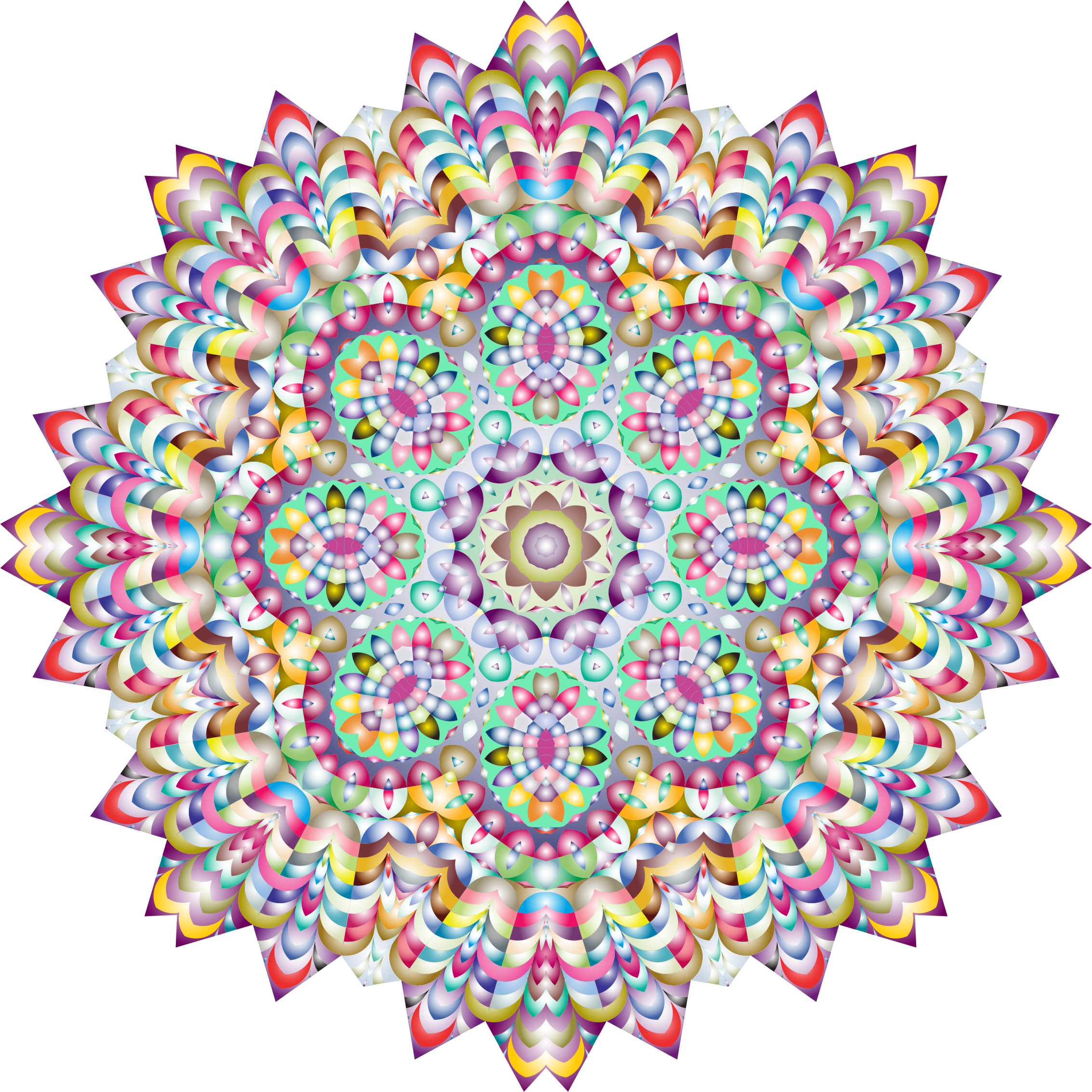 Hypnotic Mandala 2 Clipart (2266x2266), Png Download