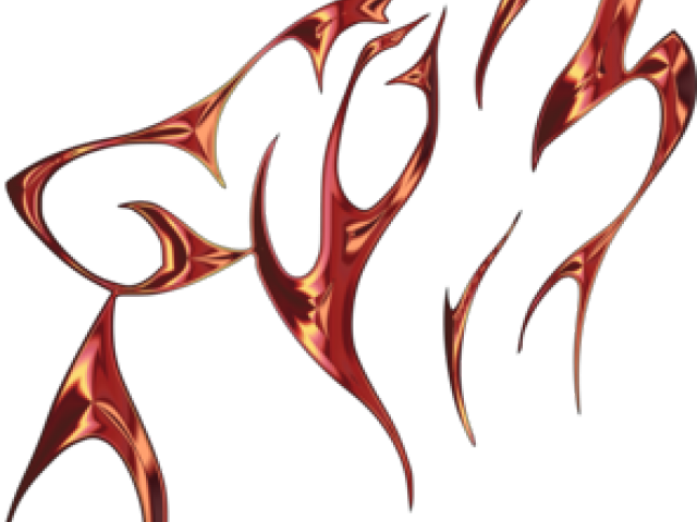 Mandala Tattoos Clipart Wolf - Png Download (640x480), Png Download