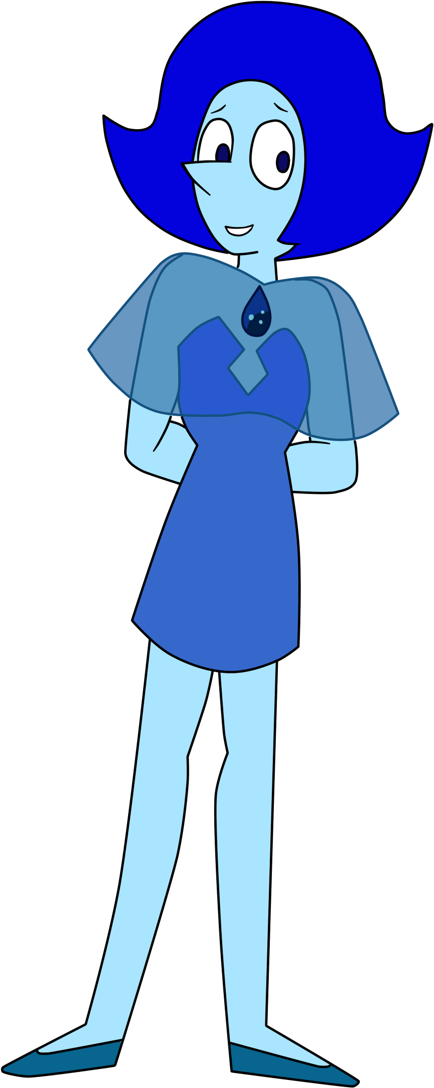 Night Blue Pearl Clipart (1740x2441), Png Download