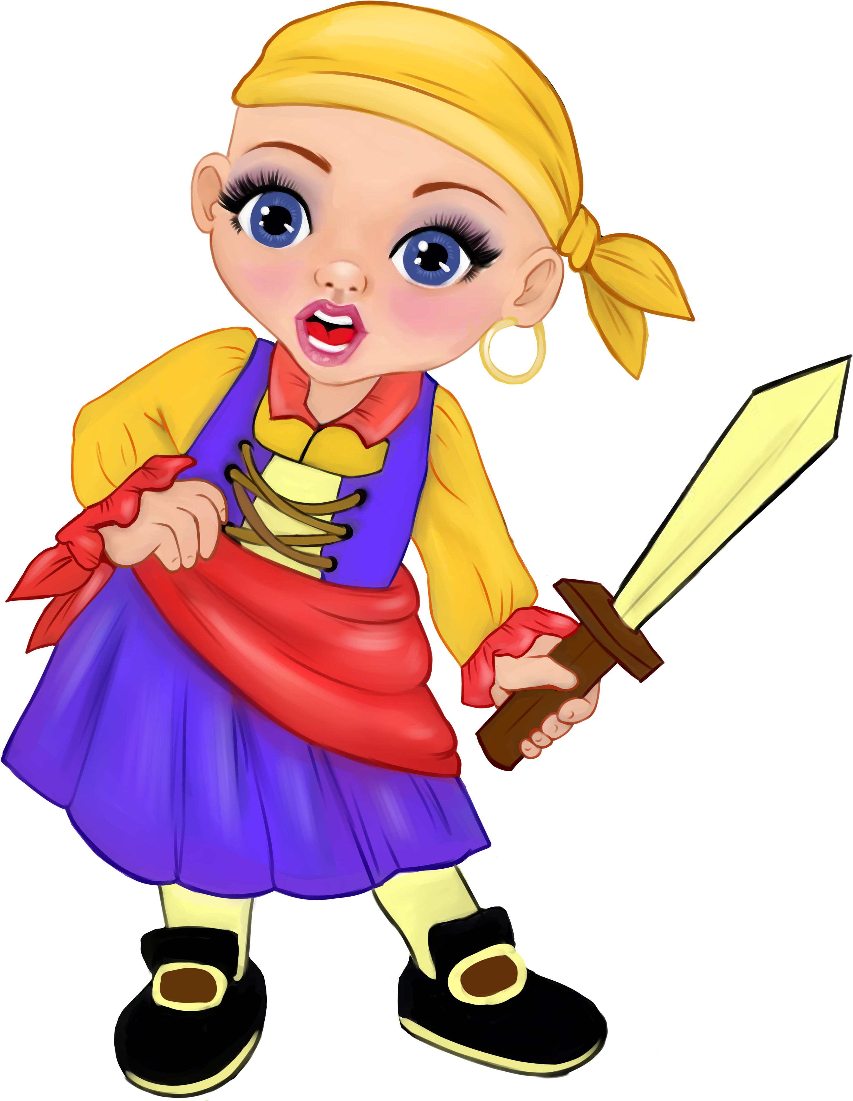 How I Became A Pirate By Melina Long Clipart (4000x4000), Png Download