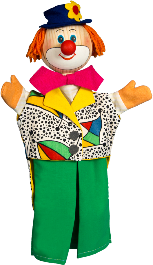 Glove Clipart Clown - Png Download (683x1024), Png Download