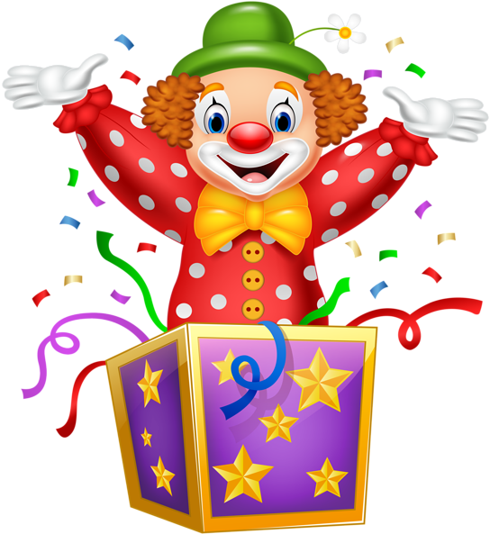 Party Clown Transparent Png Image Clipart (549x600), Png Download