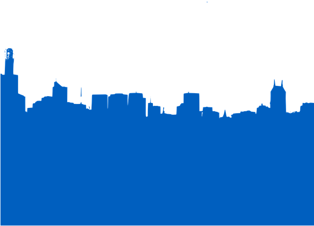 Town Clipart Town Skyline - Png Download (640x480), Png Download