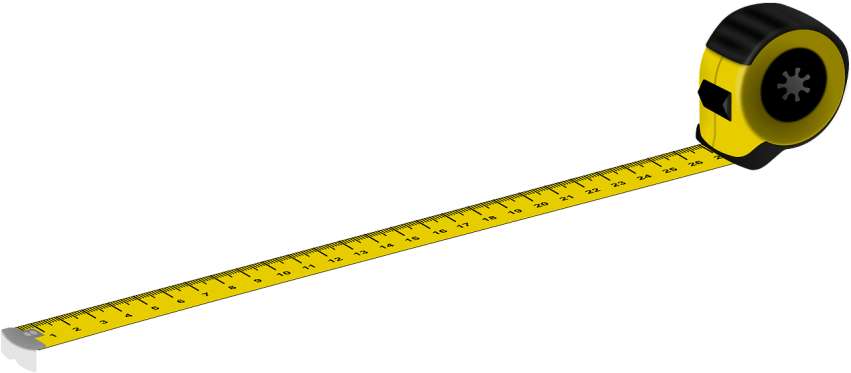 Free Png Download Measure Tape Png Images Background Clipart (850x425), Png Download