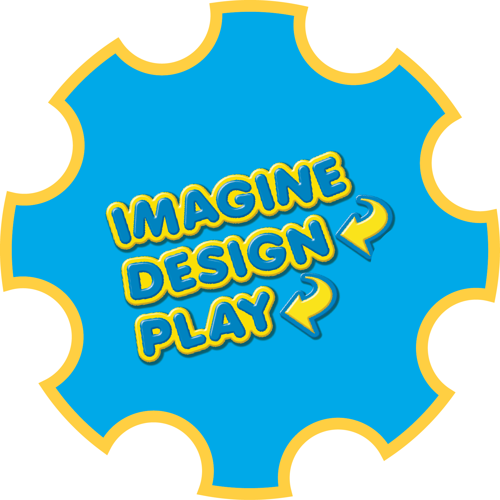 Idp Logo With Gear Clipart (1601x1601), Png Download