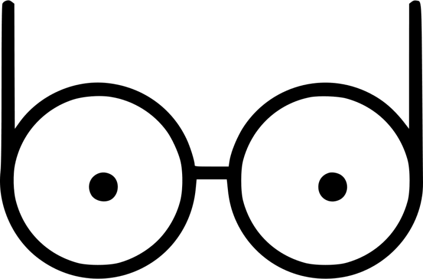 Free Png Download Eyes Glasses Png Images Background Clipart (850x561), Png Download