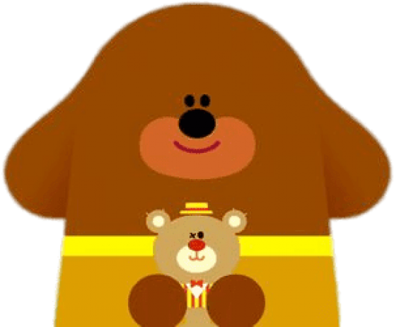 Free Png Download Duggee Holding Teddybear Clipart Transparent Png (850x479), Png Download