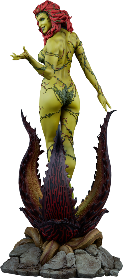 Sideshow Collectibles Poison Ivy Premium Format Figure Clipart (480x1000), Png Download