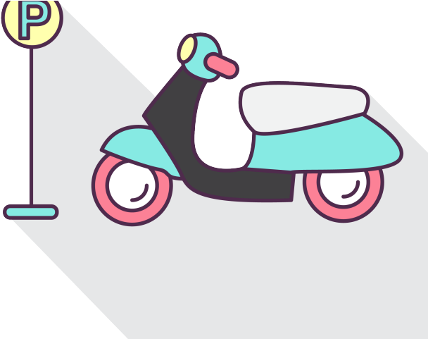 Scooter Clipart Indian - Png Download (640x480), Png Download