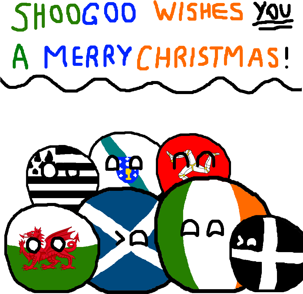 Shyguymapping/i Wish You All A Merry Christmas Clipart (1000x1000), Png Download