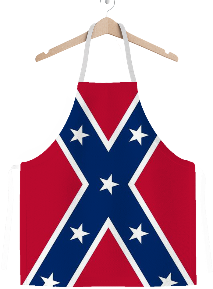Confederate Flag Adult Apron Clipart (1024x1024), Png Download