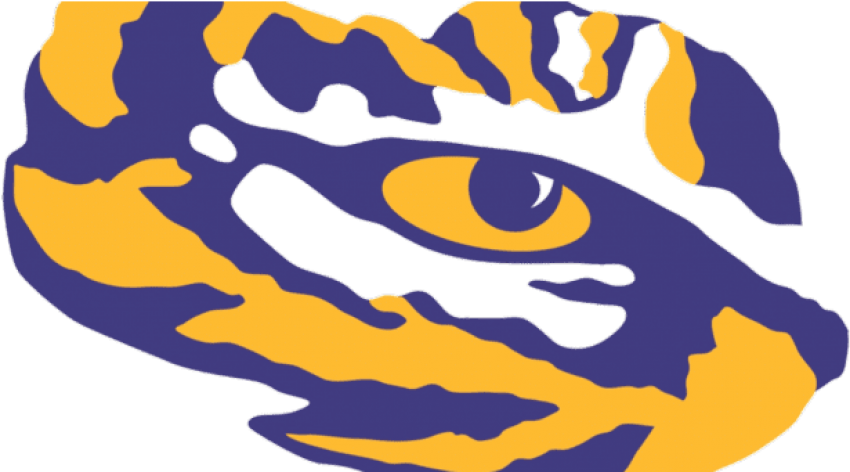 Free Png Download Lsu Tigers Logo Png Images Background Clipart (850x472), Png Download