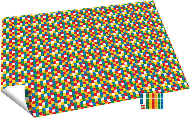 Lego Classic Gift Wrap Clipart (800x600), Png Download