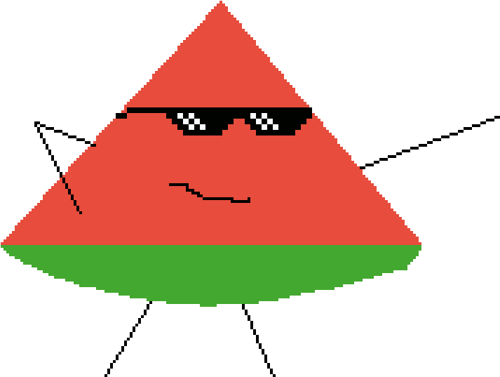 Better Swag Watermallon Clipart (1024x576), Png Download