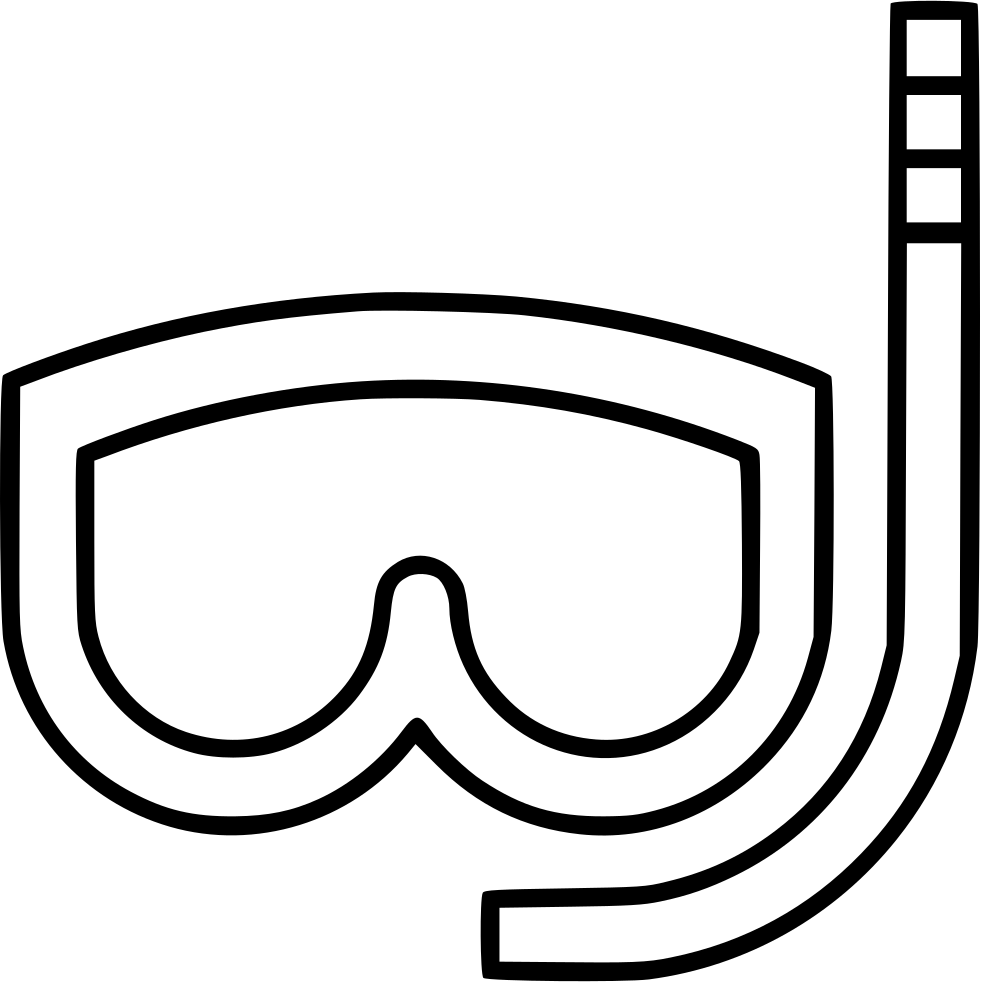 Underwater Mask Comments Clipart (981x982), Png Download