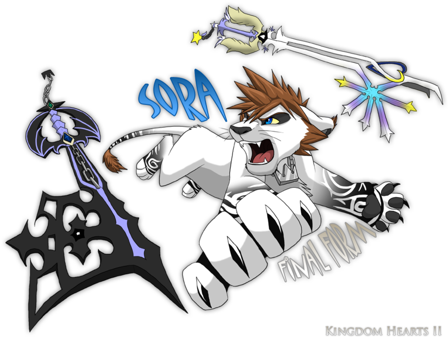 Lion Sora From Kingdom Hearts 2 Images Pride Lands Clipart (900x672), Png Download