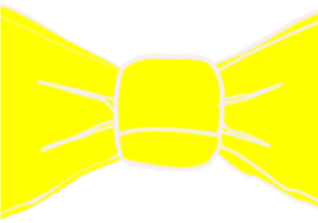 Bow Clipart Yellow - Png Download (640x480), Png Download