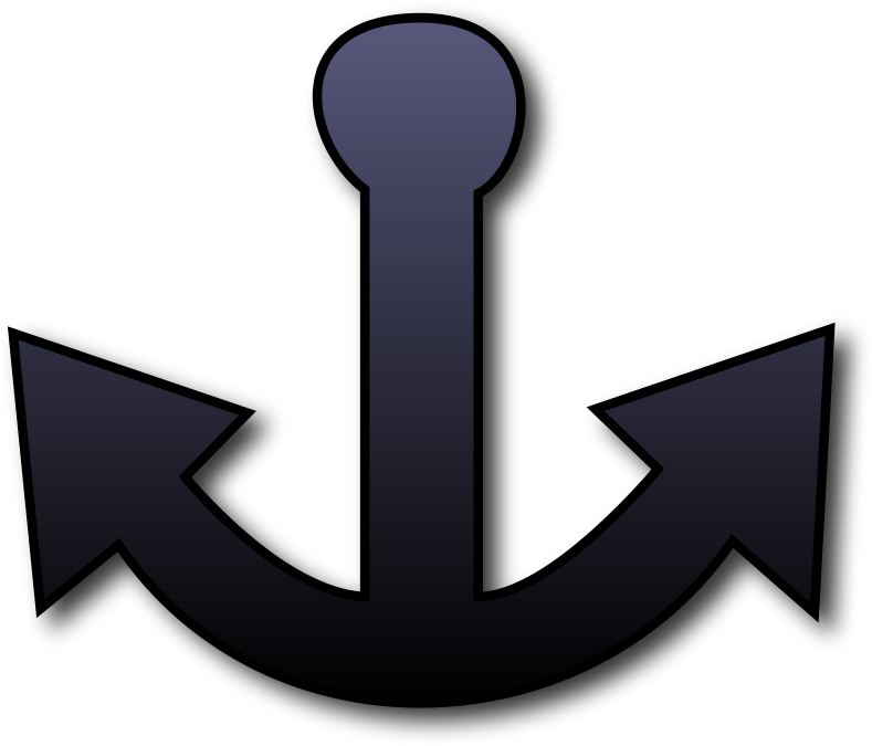 Anchor Clipart Anchors Anchors Clipartcow - Png Download (789x675), Png Download