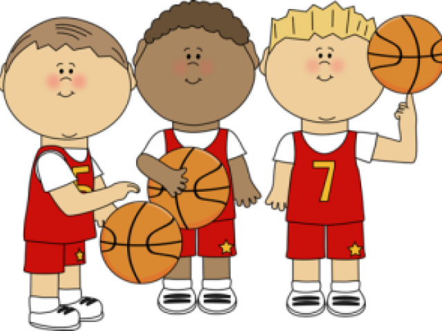 Basketball Team Clipart Youth Basketball - Png Download (640x480), Png Download