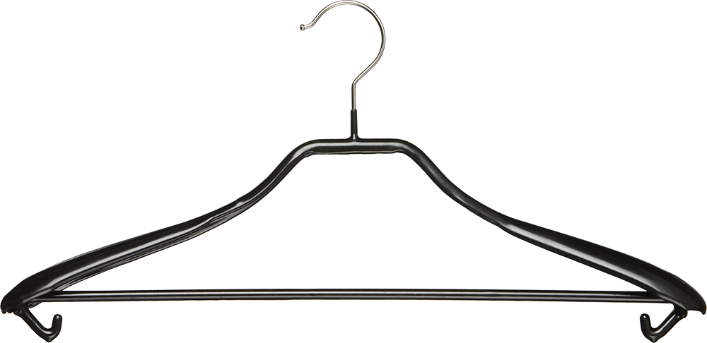 Metallic Clothes Hangers And Hooks Clipart (1000x486), Png Download