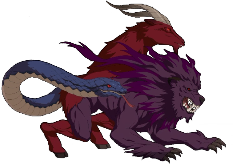 Super Chimera Clipart (797x583), Png Download