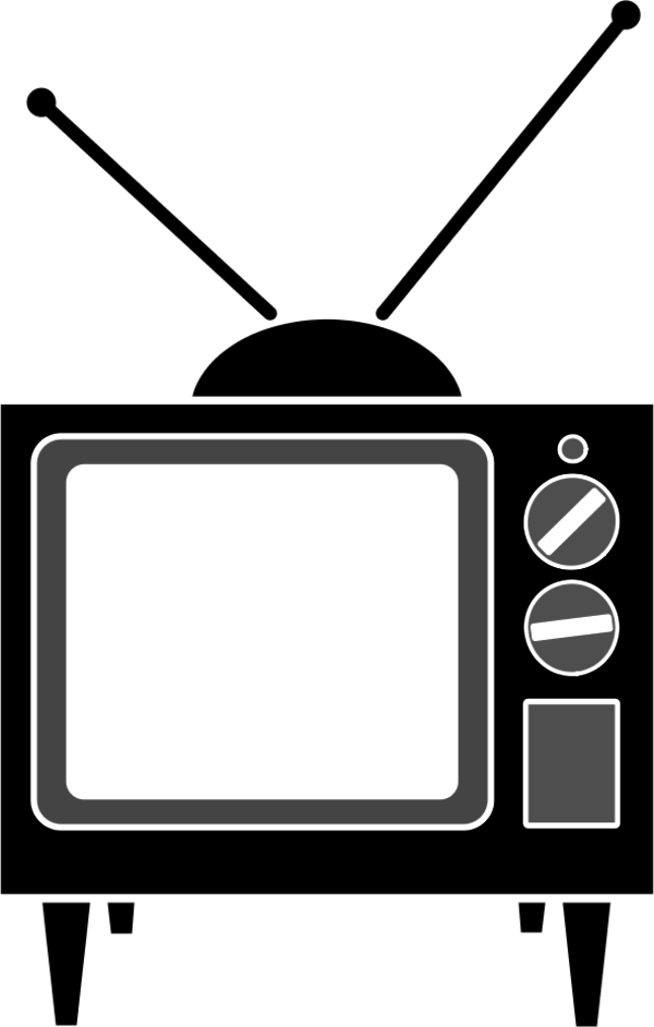 Tv Cartoon Clipart - Png Download (600x942), Png Download