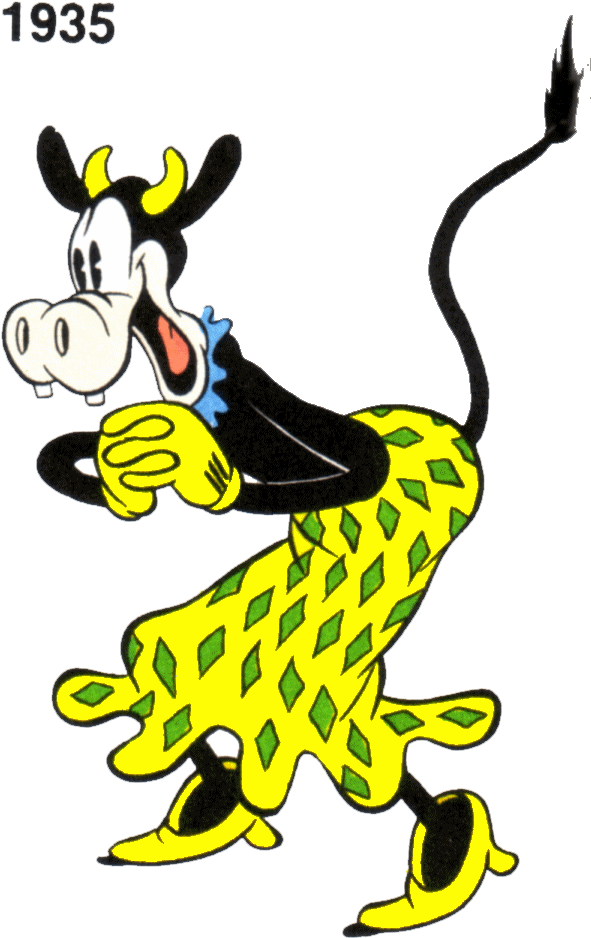Clarabelle Cow Png Image Clipart (617x981), Png Download