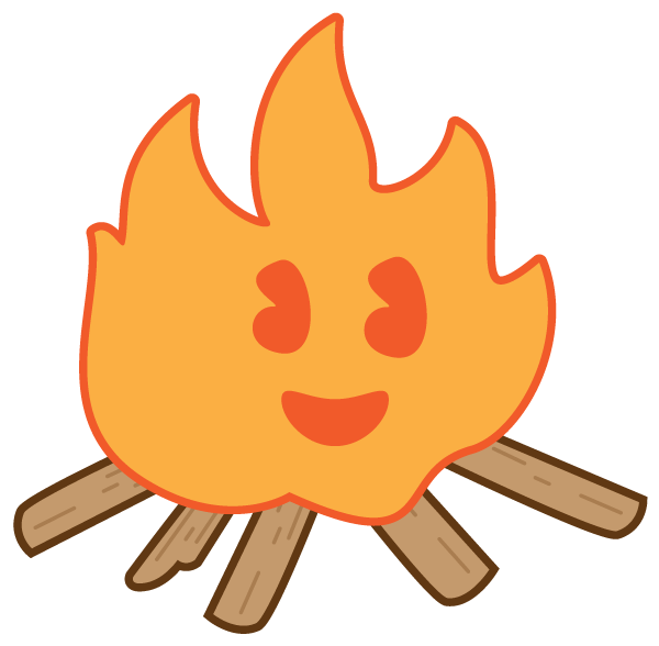 Campfire Clipart (618x618), Png Download