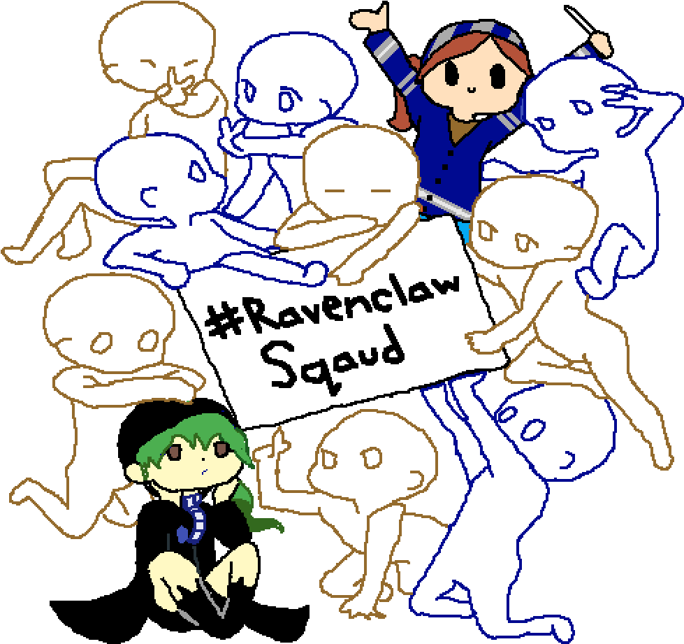 I Am A Ravenclaw Clipart (1000x1000), Png Download