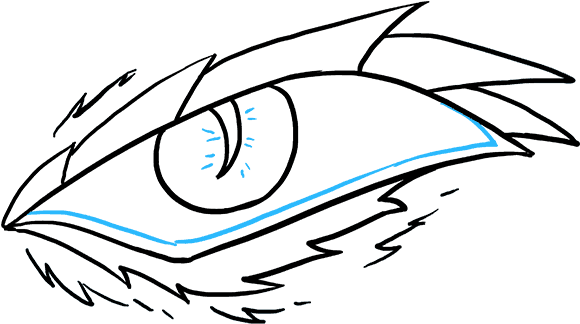 Pupil Drawing Color Pencil Clipart (680x678), Png Download