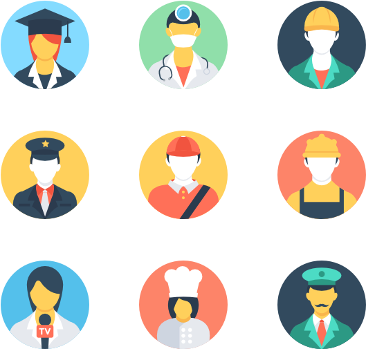 Professions Clipart (600x564), Png Download