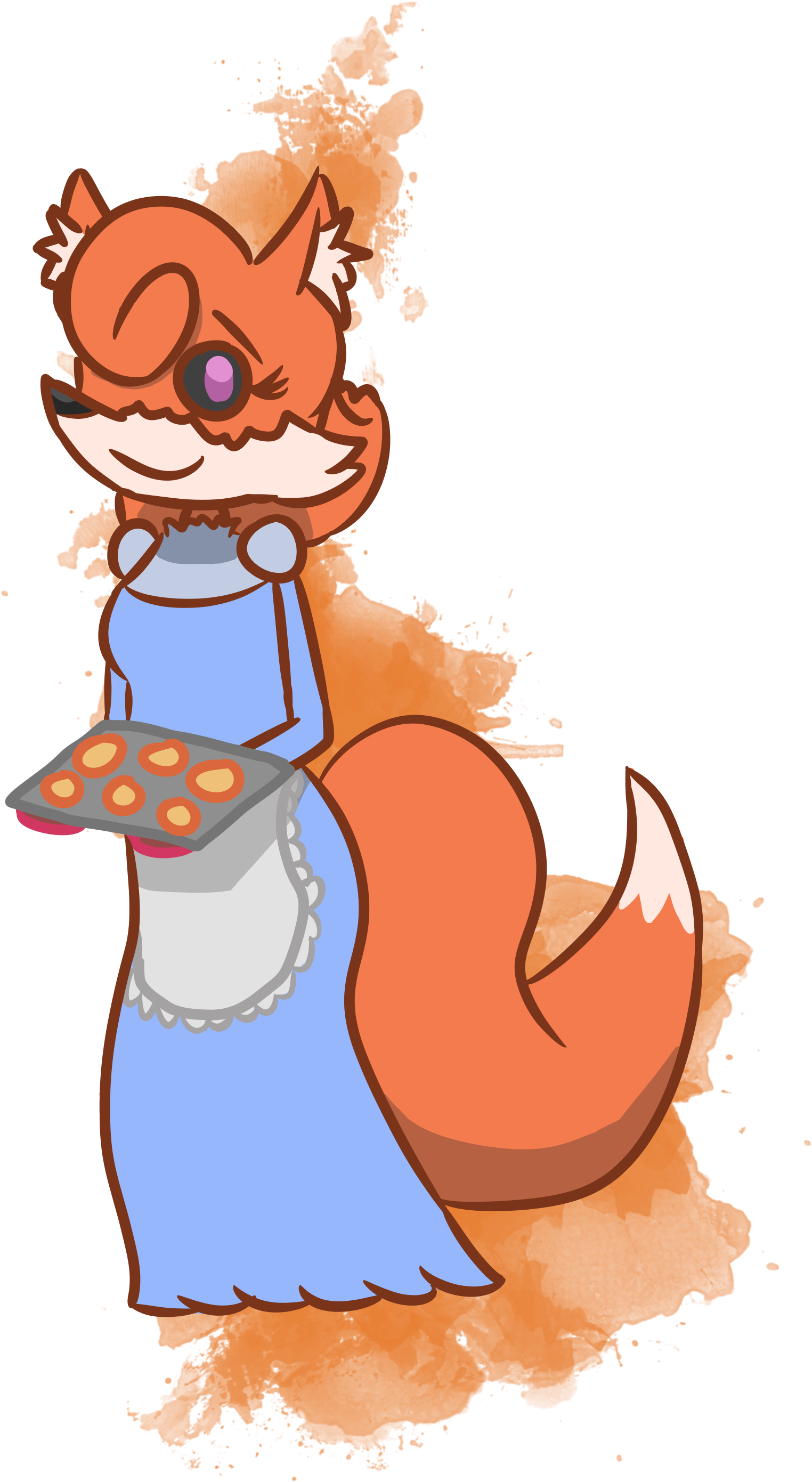 Mother Foxpaw Of Springtwig Village Clipart (1674x2880), Png Download