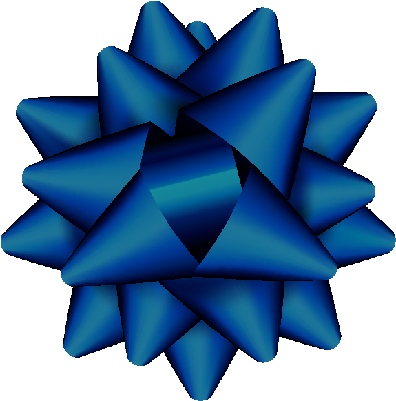 Ribbon Navy Blue Icon4 Clipart (600x600), Png Download