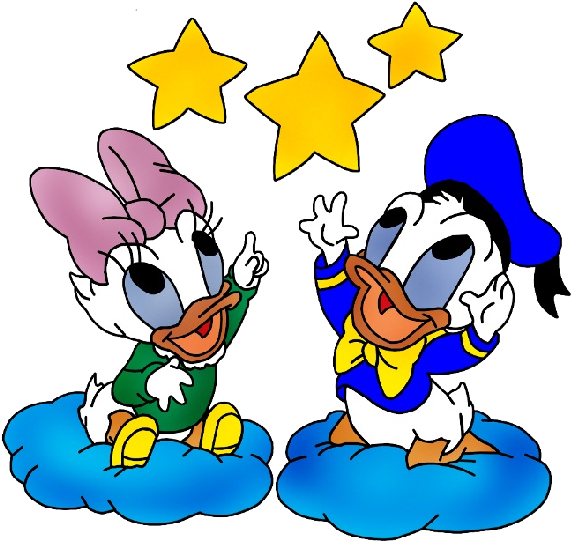 Baby Donald Duck Cartoons Clipart (600x600), Png Download