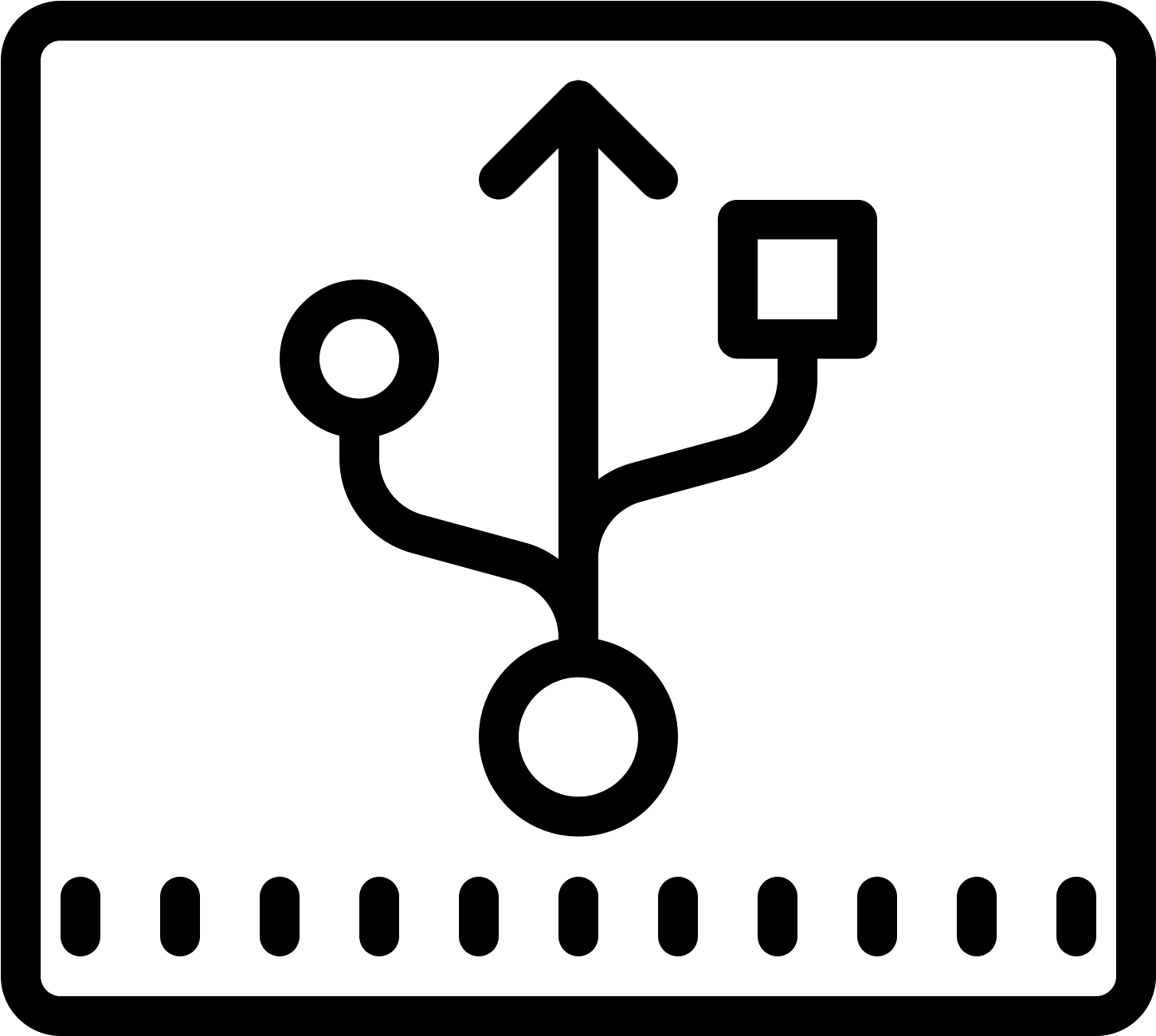 Usb Connector Icon Clipart (1600x1600), Png Download