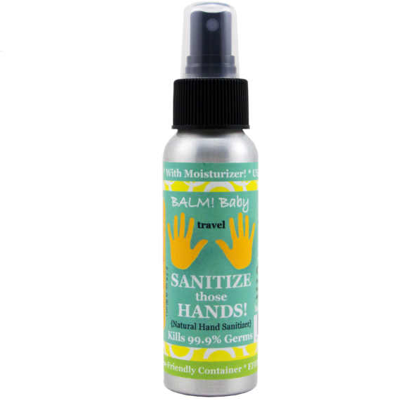 Baby Sanitize Those Hands Clipart (600x600), Png Download