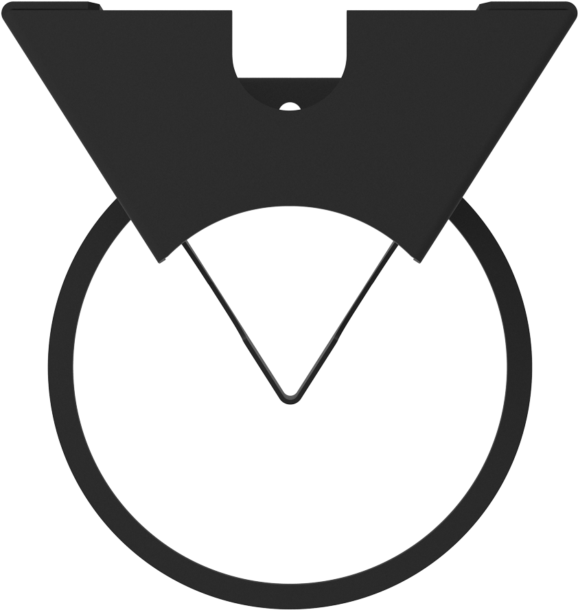 Secure Homebase Wall Mount For Apple Homepod Clipart (1000x1000), Png Download