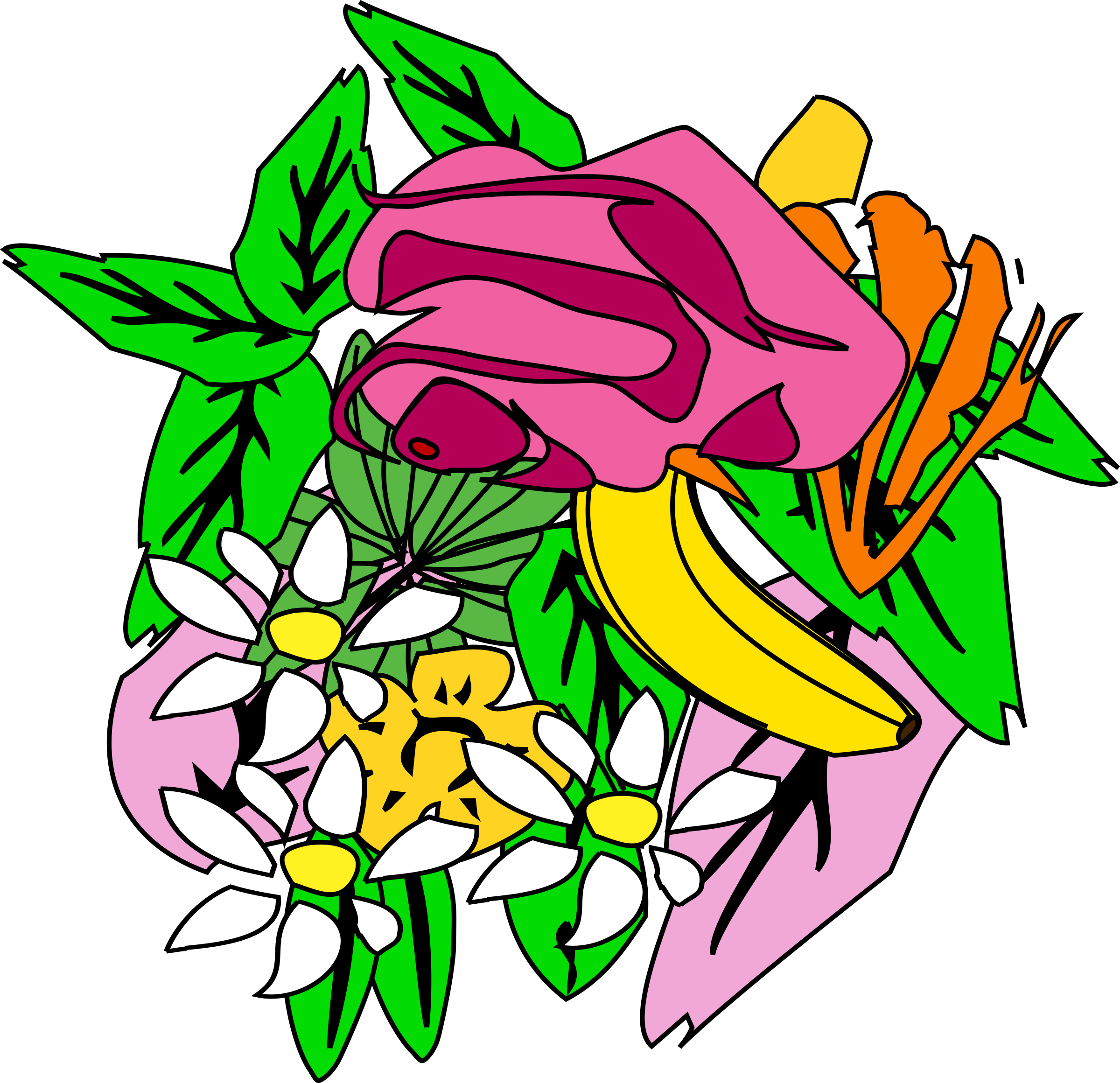 Floral Design Flower Visual Arts Computer Icons Clipart (776x750), Png Download